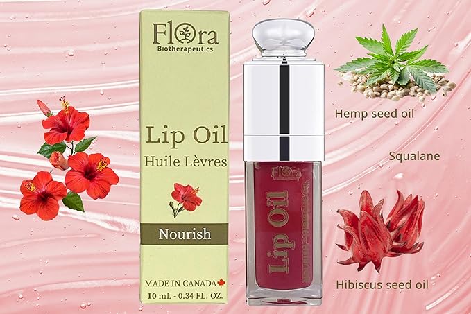 FLORA HIBISCUS LIP OIL | ORGANIC, ML