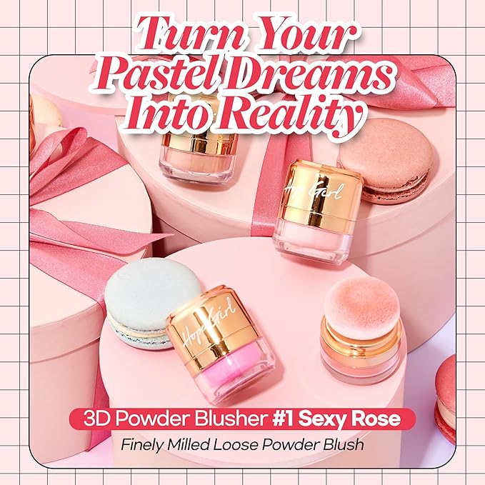 Hope Girl 3D Powder Blusher 0. | Skin-Loving 17oz