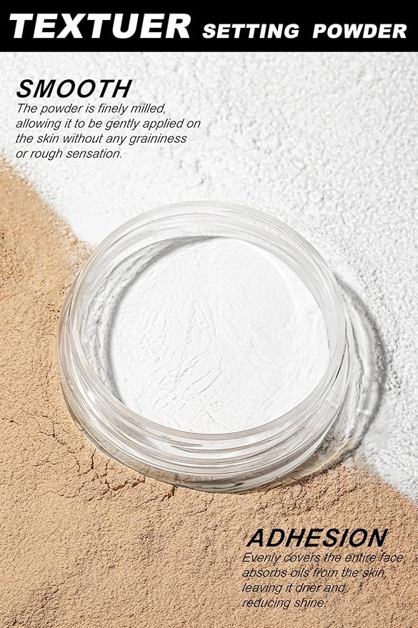 MAEPEOR Matte Setting Loose Powder 8 Colors Smooth