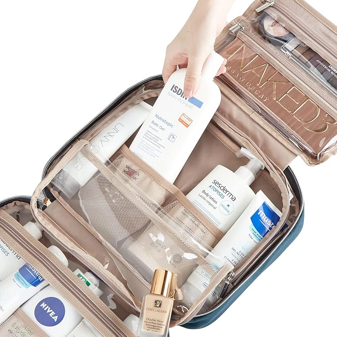 Nishel travel toiletry bag for