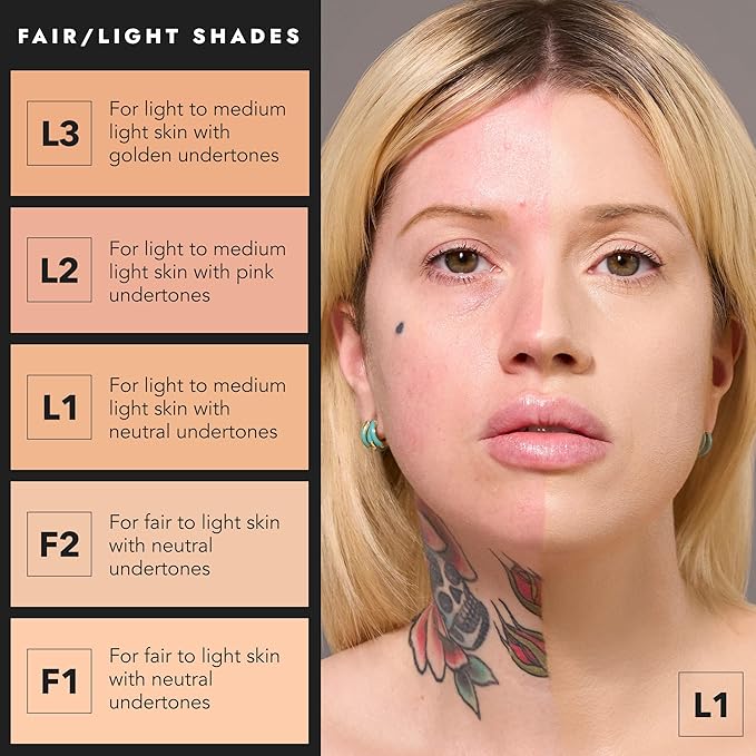 COVER FX Total Cover Cream Foundation - Shade - Sweat-Proof