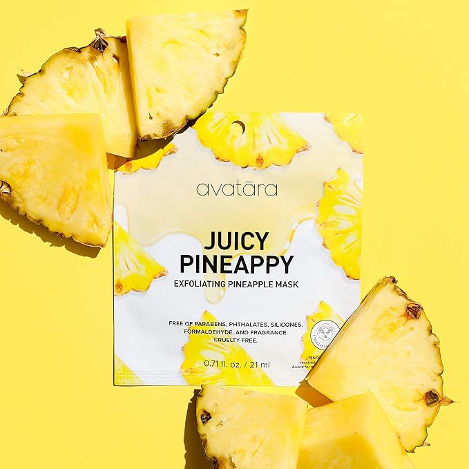 Avatara Juicy Pineappy Exfoliating Facial Mask