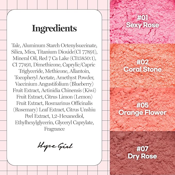 Hope Girl 3D Powder Blusher 0. | Skin-Loving 17oz