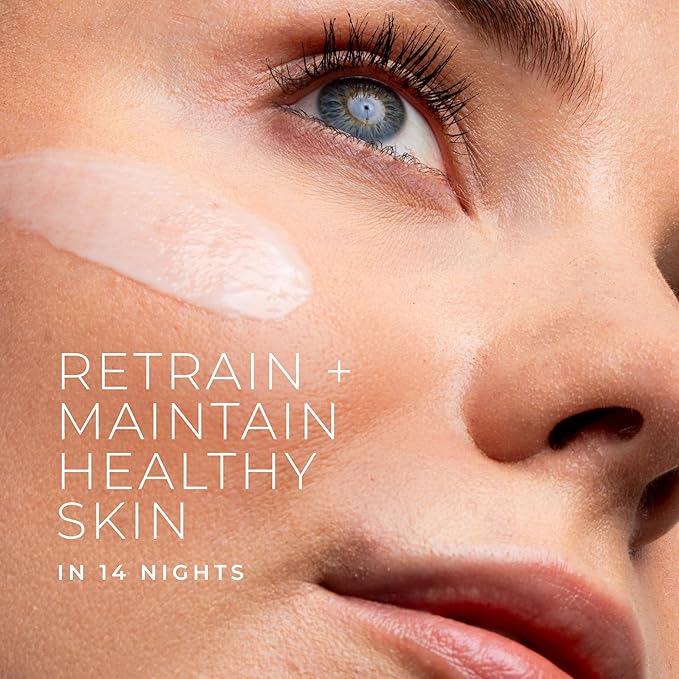 RoC Barrier Renew Night Moisturizer with Ceramides & Antioxidant Green Tea and Lipo Peptides to Renew Skin Barrier, (2.5 oz) with Retinol Eye Cream Packette