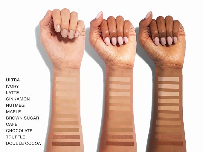 bellapierre Compact Mineral Foundation SPF 15 | Vegan Double Cocoa 35 Oz