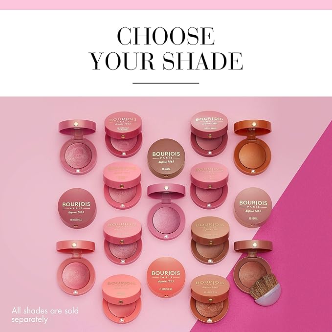 Bourjois Blush for Women, 15 Rose Eclat, 0.08