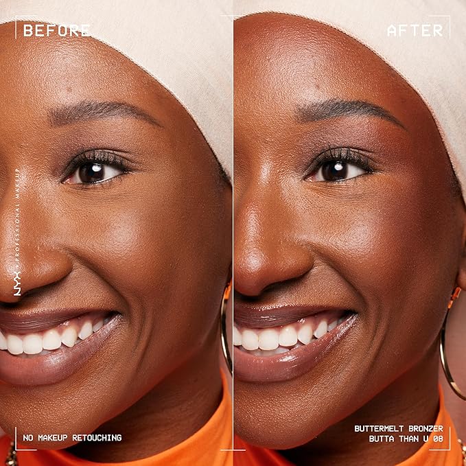 NYX PROFESSIONAL MAKEUP Matte Buttermelt Bronzer, Longwear Face Than U