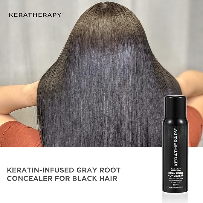 Keratherapy Keratin Infused Perfect Match Gray Root Concealer Scalp Concealer 3 oz