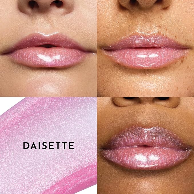 Forget the Filler Lip Plumping Line Smoothing Gloss - Daisette - Premium Volumizing Lip Gloss with Natural Ingredients Designed to Plump, Firm, and Hydrate Lips 0.11 oz