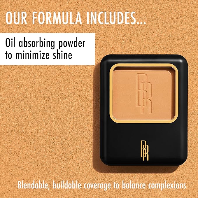Black Radiance Pressed Powder, Deep Ebony, 0.14 Ounce