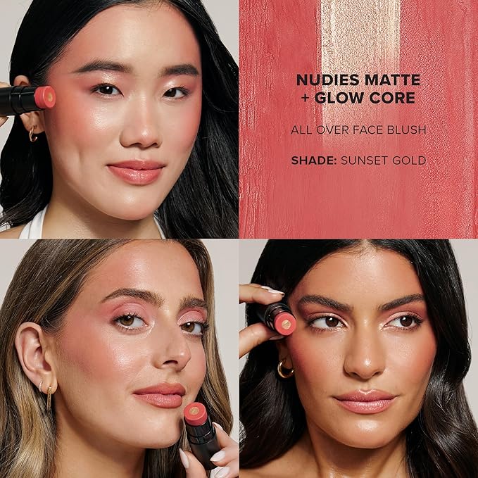 Nudies Matte + Glow Core All Over Face Sunset Gold