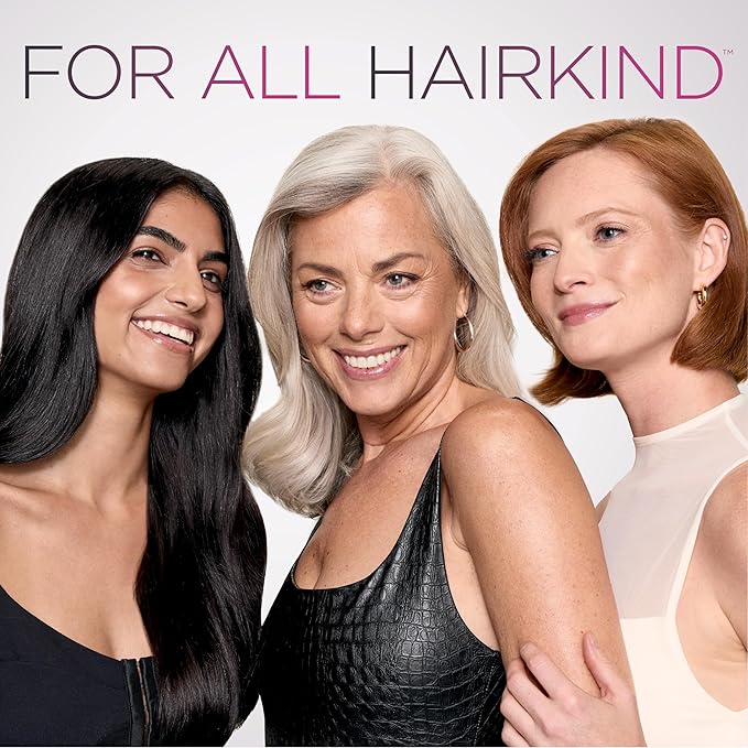 Shark FlexFusion Hair Dryer with Fusion Hair Brush, Ceramic Air Styler with Auto-Wrap Hair Curlers & Concentrator, Ceramic Plates, Metallic Mist HD641