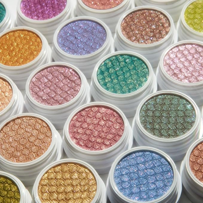 ColourPop Super Shock Shadow - High-Pigment, Crème-Powder Eye Makeup - Single Glitter Eyeshadow with Zero Fallout and Unique Bouncy Texture - Deep Dive (0.074 oz)