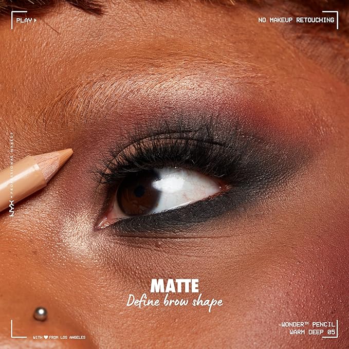 NYX PROFESSIONAL MAKEUP Wonder Pencil, Multi-Use Micro Highlighter Warm Deep