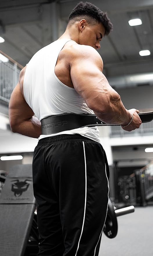 Fitgriff® Classic Weight Lifting Belt (100% Leather)