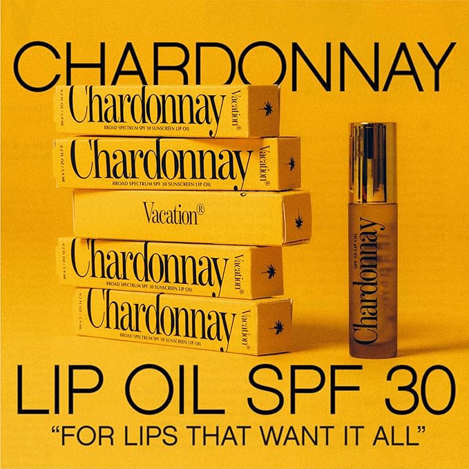Vacation Chardonnay Lip Oil SPF 30,