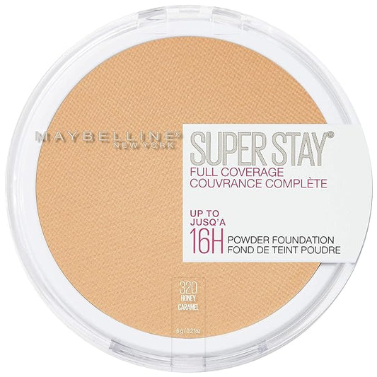 Maybelline Super Stay Full Coverage Powder Foundation Makeup,