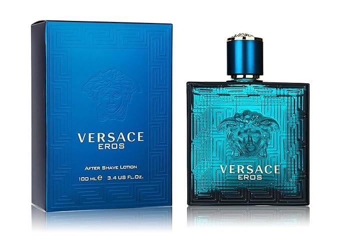 Versace Versace Eros After Shave for Men 3.4 Ounce / 100 Ml, 3.4 Fl Ounce