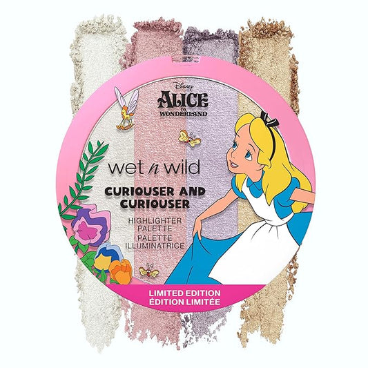 wet n wild Curiouser And Curiouser Highlighter Palette Wonderland Collection