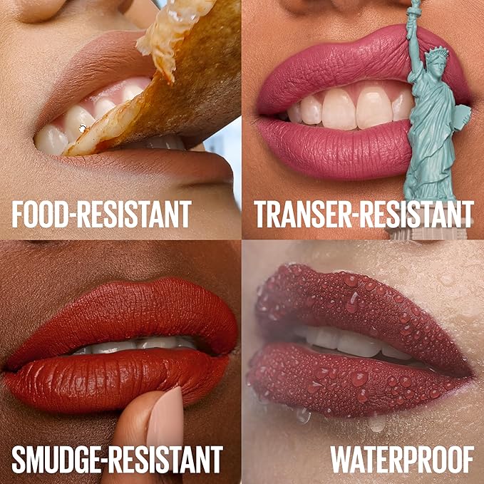 Maybelline Super Stay Matte Ink Liquid Lipstick Makeup, Long Lasting High Impact Color, Up to 16H Wear, Mover, Brown, 1 Count, Packaging May Vary