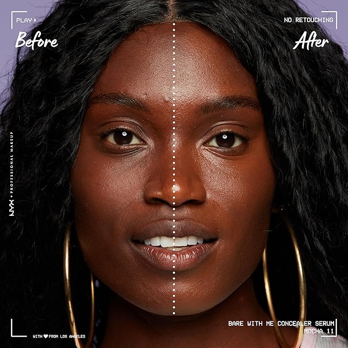 NYX PROFESSIONAL MAKEUP Bare With Me Concealer Serum, - Mocha