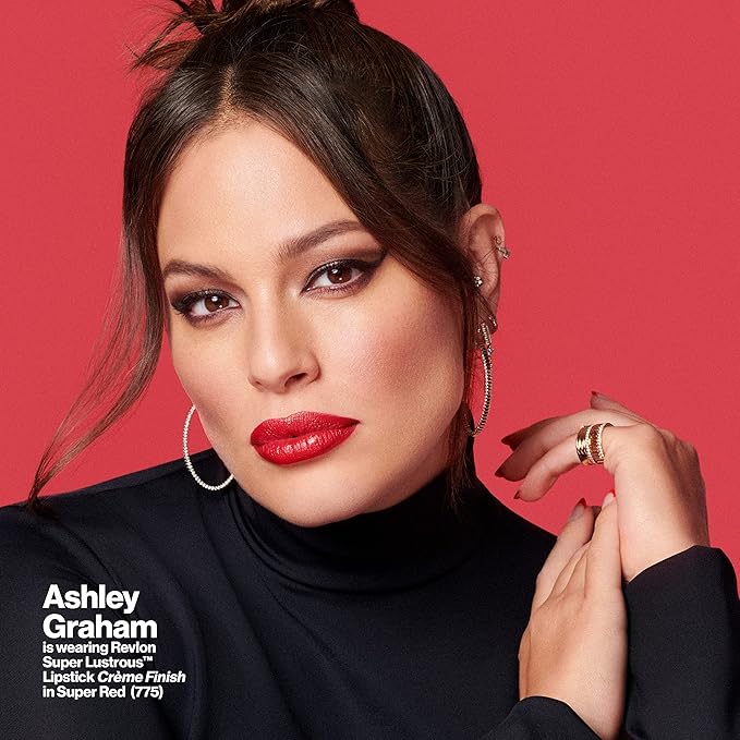 Revlon Super Lustrous Lipstick, Creamy Formula For Soft, Fuller-Looking Lips, Moisturized Feel, Iced Amethyst (625), 0.15 oz