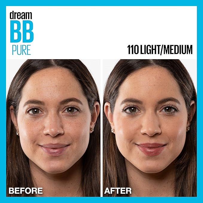 Maybelline Dream Pure Skin Clearing BB Cream, 8-in-1