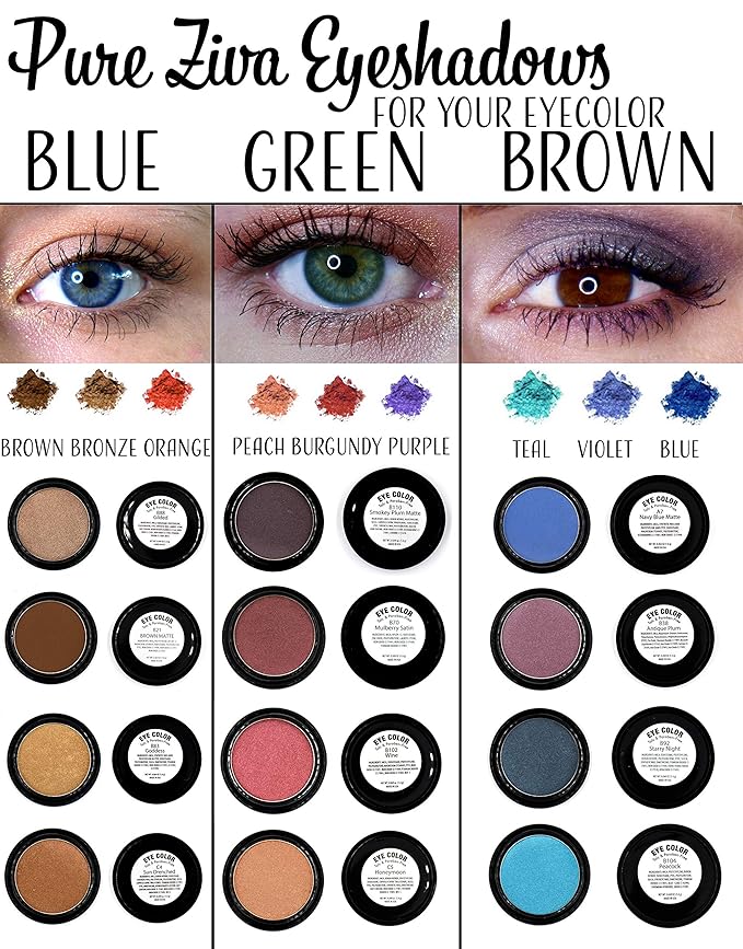 Sun Drenched Cinnamon Chocolate Brown Bronze Almond Gold Shimmer Pressed Powder Single Eyeshadow; Talc, Paraben & Cruelty Free