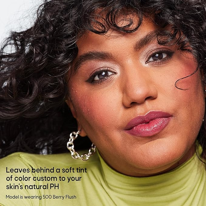 Almay Lip and Cheek Tint, Color & Care Tint Stick, Multi-Use Moisturizing Blush and Lip Color, Dewy Finish, 100 Natural Flush, 0.25 oz