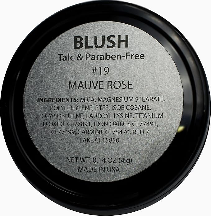 Mauve Rose Matte Dusty Muted Pink Blush Bronzer Cruelty Free 4 G