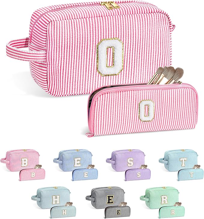 YOOLIFE Initial Cosmetic Bag for