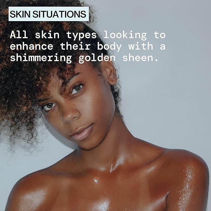 Pacifica Bronzing Body Oil – Crystal Bronze Shimmering Oil for Natural Sun-Kissed Glow, Hydrating Body Illuminator, Vanilla Coconut Scent, Vegan & Cruelty-Free, Clean Beauty, 4 fl oz