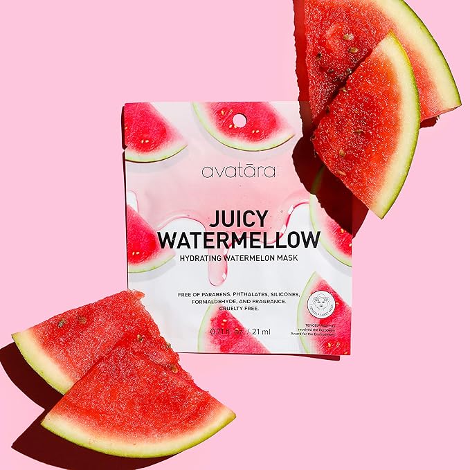 Avatara Juicy Watermellow Facial Mask 15 Hydrating