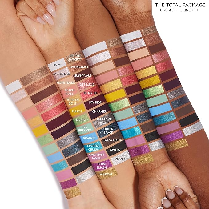 ColourPop Crème Gel Waterproof Eyeliner - 18HR Wear, Ultra-Pigmented Eyeliner Pencil with Matte & Metallic Finishes - Smudge-Proof, Vegan & Cruelty-Free - Brew HaHa (0.01 oz)