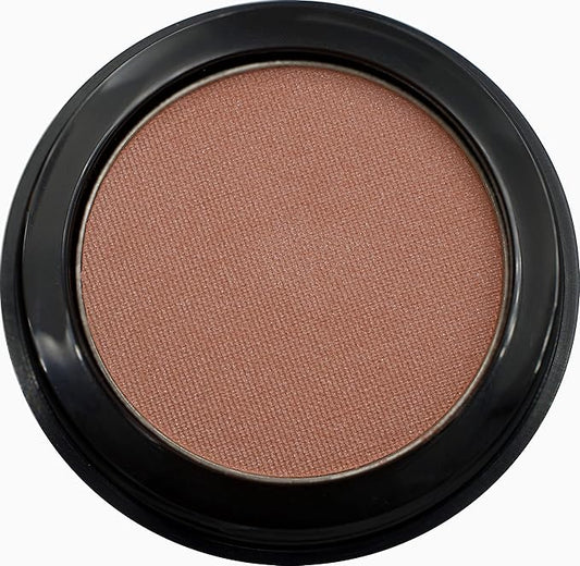 Mango Glow Shimmering Dusty Muted Pink Blush Bronzer Pressed Cheek Color Powder, Talc & Paraben Free, 4 Grams, No Animal Testing & Cruelty Free
