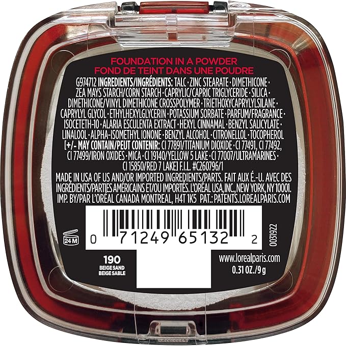 L'Oreal Paris Makeup Infallible Fresh Wear Foundation in Sand, . 0.31 oz