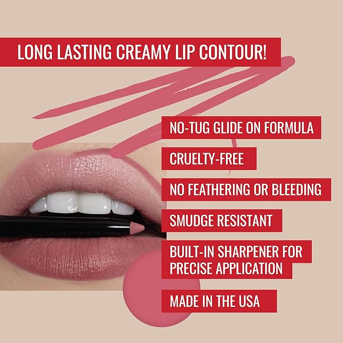 Runway Rogue Designer Liner Lip Pencil, Matte Cool Lip