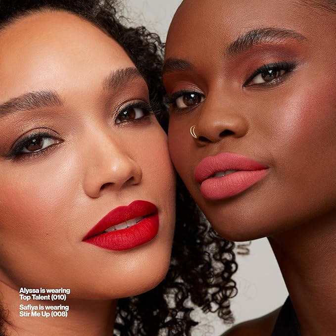 Revlon ColorStay Limitless Matte Liquid Lipstick, Vegan Formula, No-Budge, Longwear Lip Color, Long Lasting, Lightweight/Comfortable, Waterproof, 010 Top Talent, 0.17 fl oz