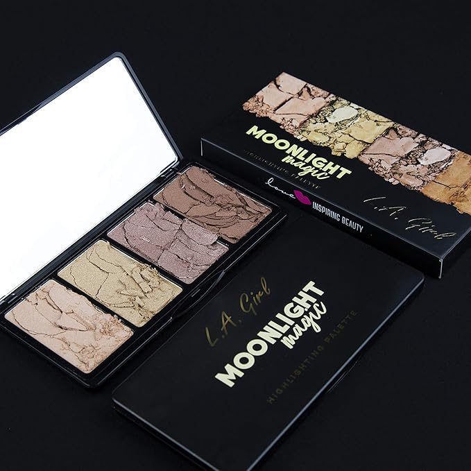 L.A. Girl Fanatic Highlight Palette, Moonlight Magic, 1 1 Ounce