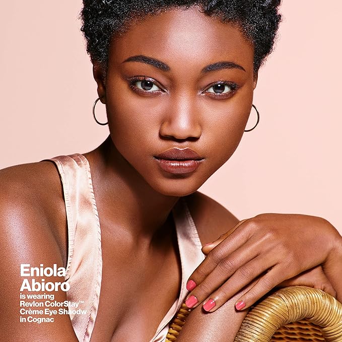 Revlon Crème Eyeshadow, ColorStay 24 Hour Eye Makeup, Highly Pigmented Cream Formula in Blendable Matte & Shimmer Finishes, 705 Crème Brûlée, 0.18 Oz