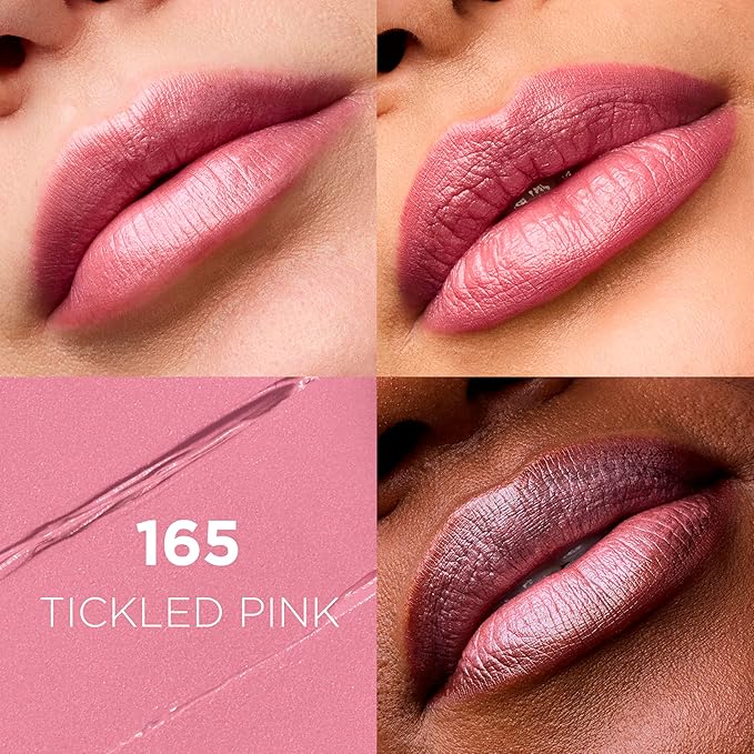 L’Oréal Paris Colour Riche Original Creamy, Hydrating Satin Lipstick with Argan Oil and Vitamin E, Tickled Pink , 1 Count