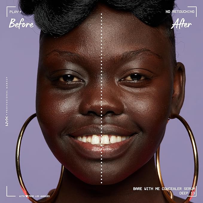 NYX PROFESSIONAL MAKEUP Bare With Me Concealer Serum, - Deep