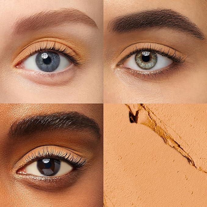 Julep Eyeshadow 101 Cream-to-Powder Waterproof Shadow Stick – Beachy Matte – Long-Lasting, Crease-Proof, Soft Sandy Beige Matte Cream Eyeshadow with Built-in Smudger