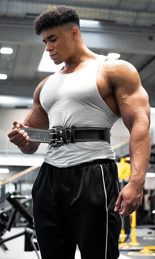 Fitgriff® Classic Weight Lifting Belt (100% Leather)