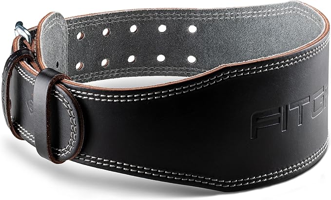 Fitgriff® Classic Weight Lifting Belt (100% Leather)