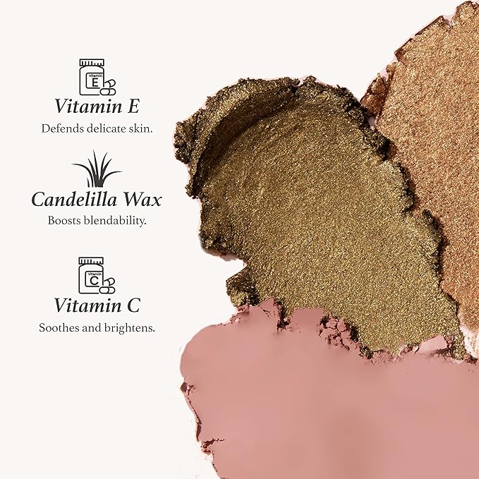 Julep Eyeshadow 101 Cream-to-Powder Waterproof Shadow Stick – Evergreen Shimmer – Long-Lasting, Crease-Proof, Deep Green Shimmer Cream Eyeshadow with Built-in Smudger