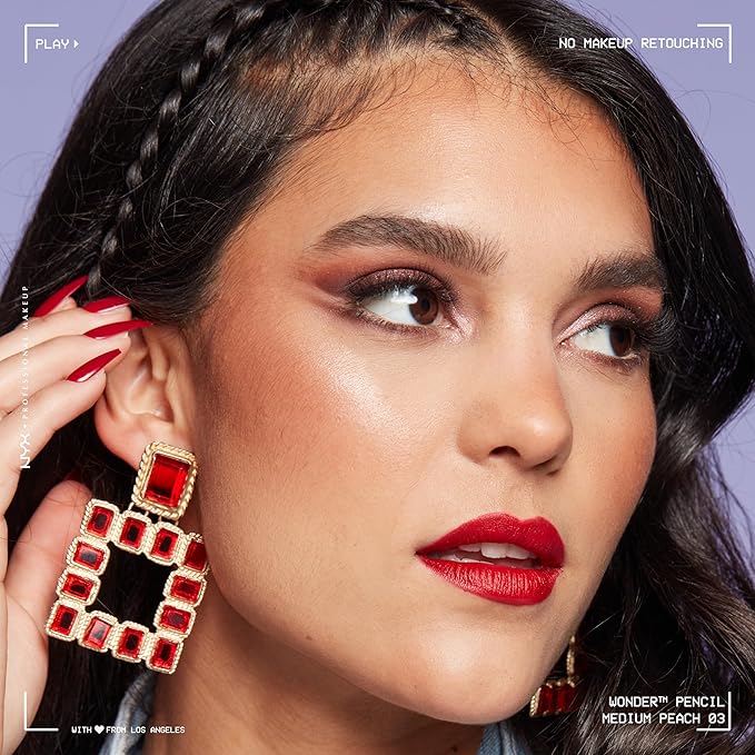 NYX PROFESSIONAL MAKEUP Wonder Pencil, Multi-Use Micro Highlighter of 2)