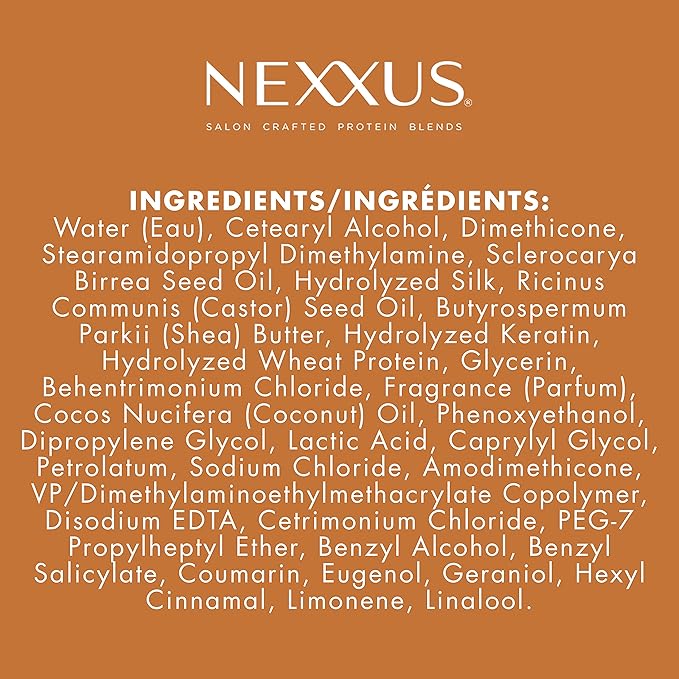 Nexxus Curl Define Leave-in Conditioner for Curly Hair with ProteinFusion Curl Conditioner for Moisturizing Curls 8 oz