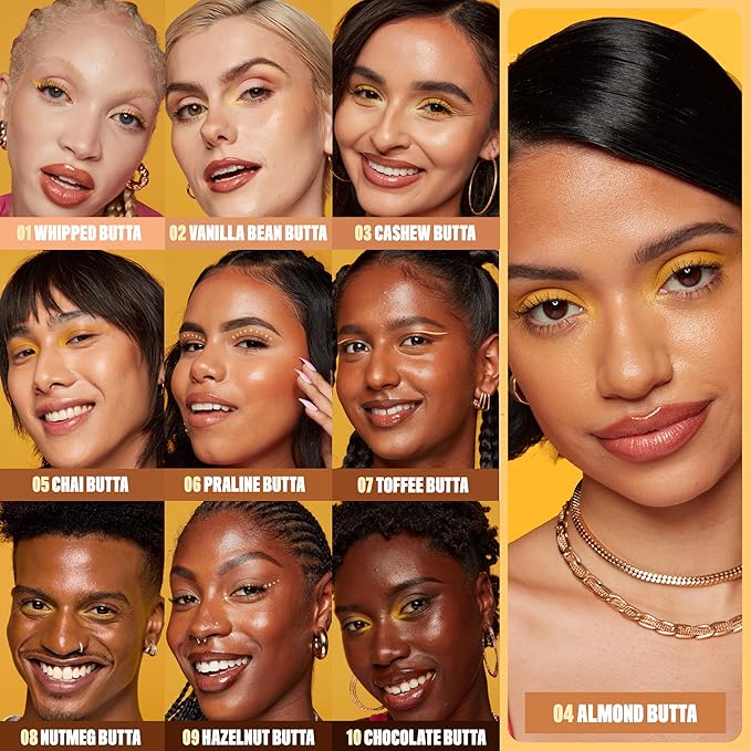 NYX PROFESSIONAL MAKEUP Buttermelt Glaze Soft Glow Skin Tint + SPF 30, Up To 12HR Wear, 04 Almond Butta