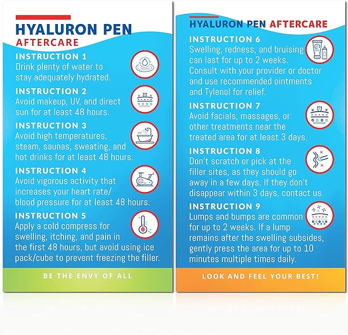 100 Pack - Premium Hyaluron Pen Supplies
